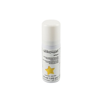 Colorant alimentar Spray Silikomart, 50 ml, Auriu Colorant alimentar Spray Silikomart, 50 ml, Auriu
