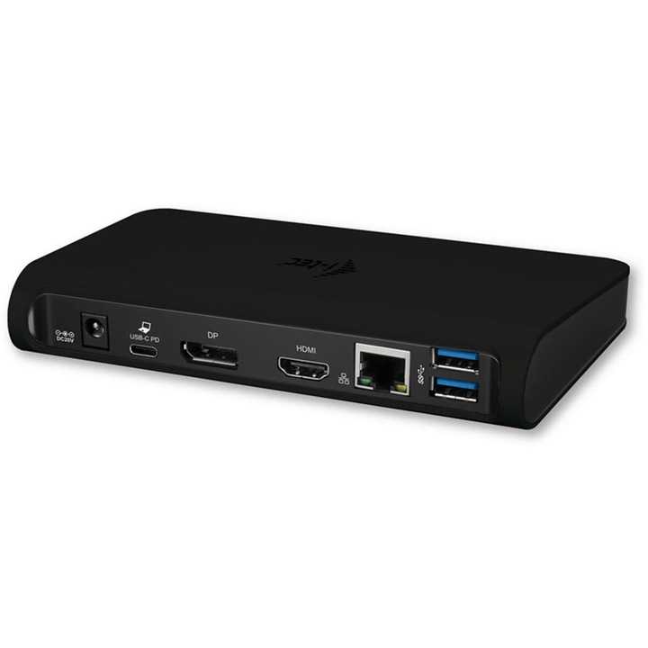 Statie andocare , iTec , 1x HDMI 1x DP 3x USB 3.0 1x USB C PD , negru