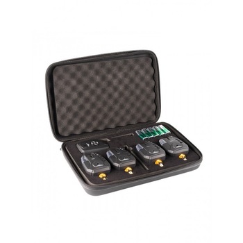 Kit 4 avertizori sonori si optici cu statie Kit 4 avertizori sonori si optici cu statie