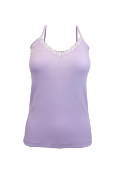 Maiou dama UNIVERS FASHION, violet cu dantela, L Maiou dama UNIVERS FASHION, violet cu dantela, L