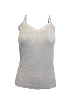 Maiou dama UNIVERS FASHION, gri cu dantela, L Maiou dama UNIVERS FASHION, gri cu dantela, L