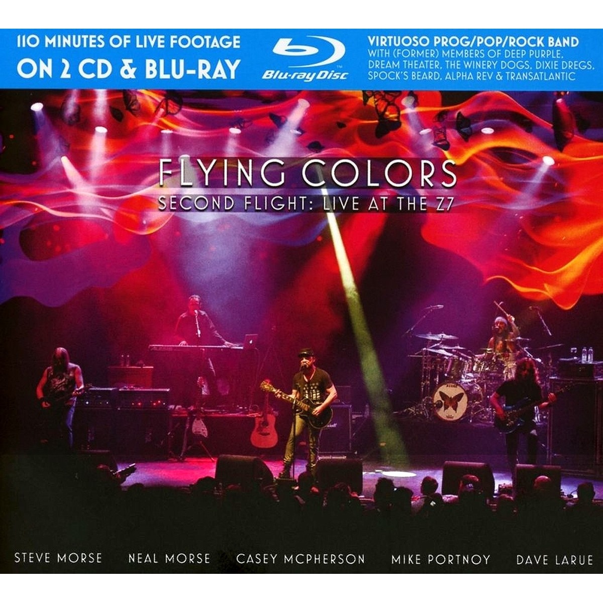 Flying Colors - Second Flight - Live At The Z7 - Blu-ray + 2 CD