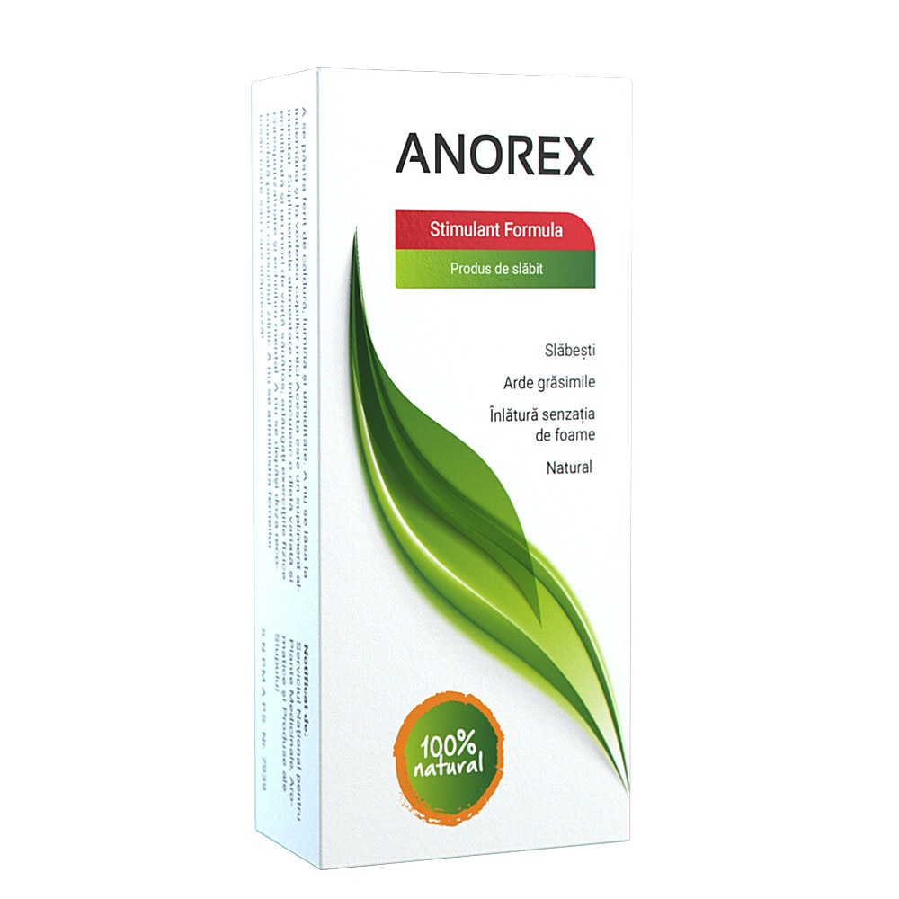 Anorex Natural Stimulant Formula preferat in lumea modei