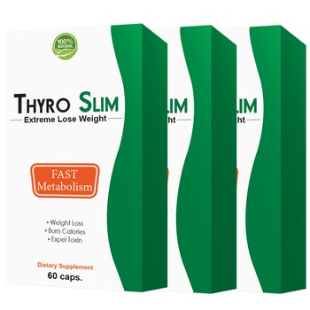 Thyroslim pentru slabit , 180 capsule, Laboratoarele Medica Thyroslim pentru slabit , 180 capsule, Laboratoarele Medica