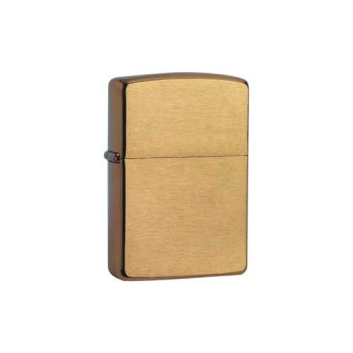 Bricheta Zippo Brass Brush Armor Case