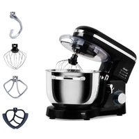 mixer cu bol din inox biovita mb-1500pro 1500 w bol 6 l inox 6 viteze functie pulse negruinox imagen 22_0_
0