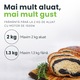 Mixer cu bol de 6L din inox, Biovita MB-1500PRO, 2 kg aluat, putere 1500W, 4 accesorii, 6 viteze + puls, Rosu