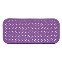 Covoras antiderapant pentru cada cu ventuze 76x34cm violet