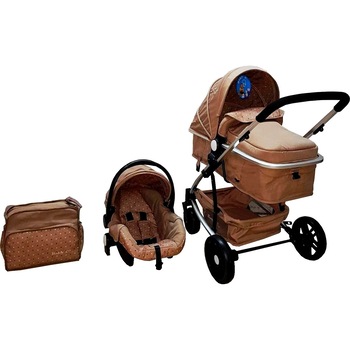 Carucior nou nascuti 3 in 1 Baby Care™ PRO YK cu geanta bebe inclusa , Cadru Aluminiu, Landou, Scoica auto, Spatar reglabil 3 trepte, Maron Carucior nou nascuti 3 in 1 Baby Care™ PRO YK cu geanta bebe inclusa , Cadru Aluminiu, Landou, Scoica auto, Spatar reglabil 3 trepte, Maron