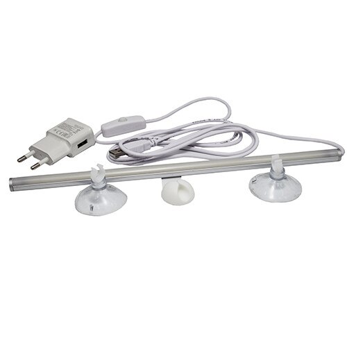 Lampa pentru machiaj de montat pe oglinda