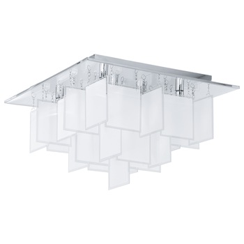 Plafoniera Condrada 1, 92727, G9, Crom-Satin, 8x18W Plafoniera Condrada 1, 92727, G9, Crom-Satin, 8x18W