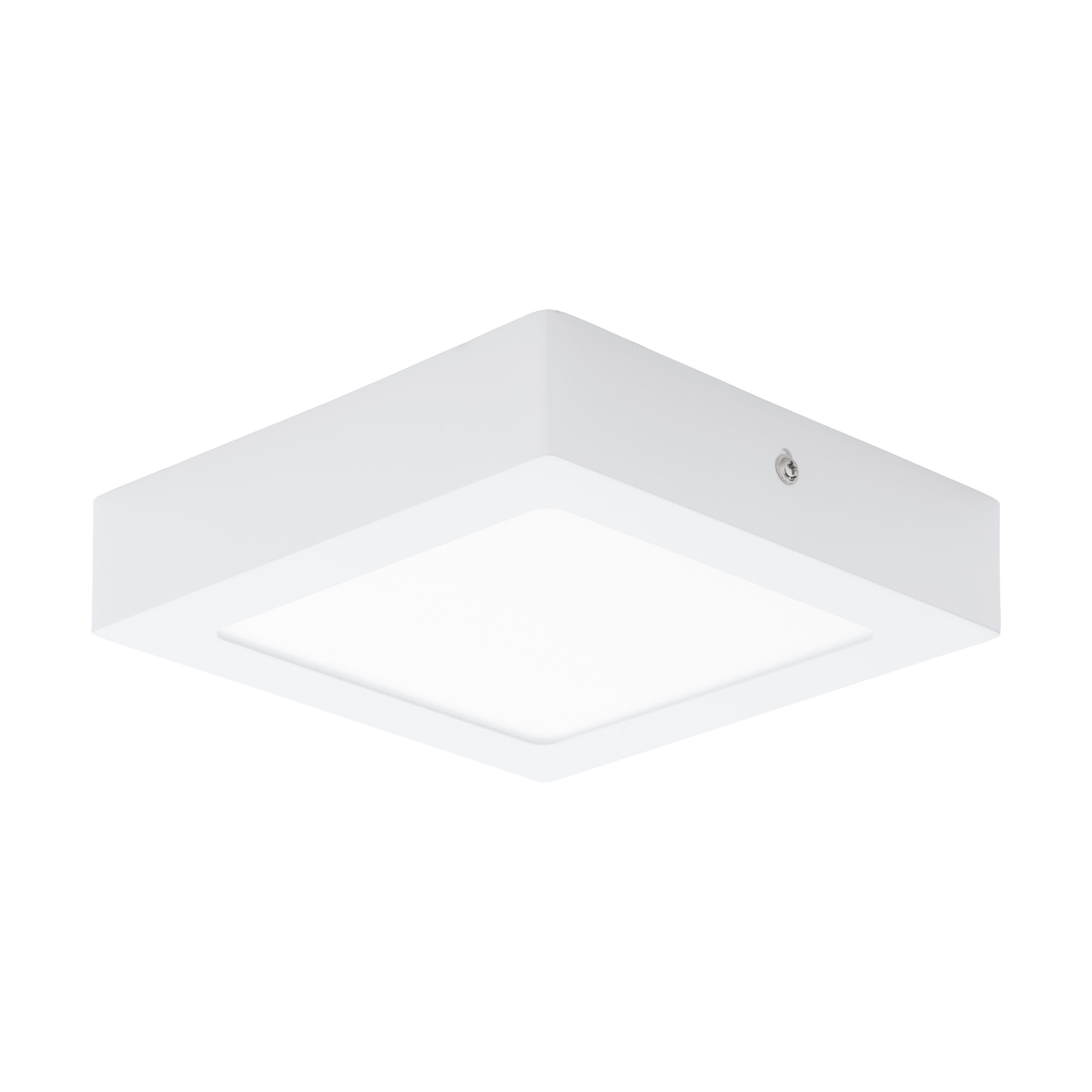 Plafoniera montata la suprafata FUEVA 1, 94074, LED, 12W, L 170, l 170, H 40, 1350 Lumeni, 4000 K (Neutra), Metal turnat / Alb
