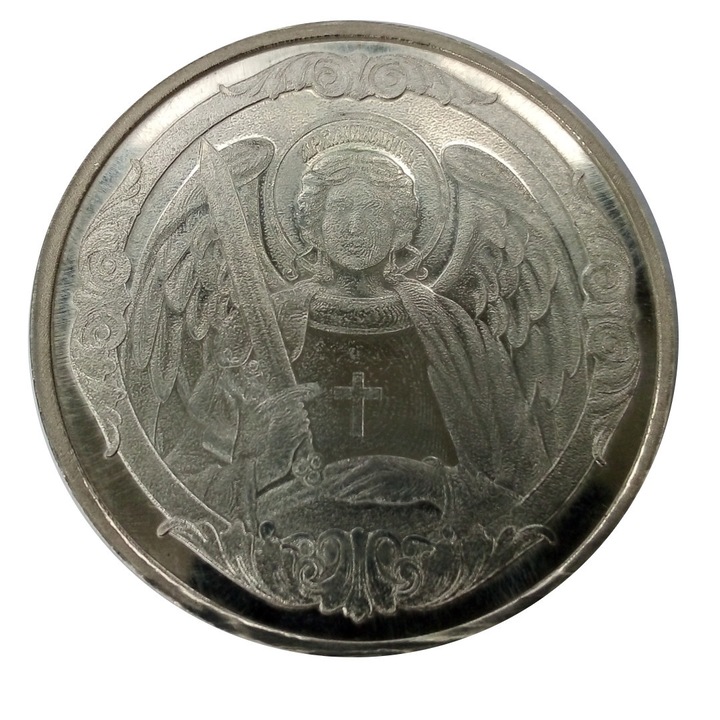Medalie de argint "Arhanghelul Mihail", 16 g, Ag 999.9