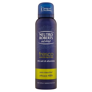 Deodorant Spray Neutro Roberts Citrice, Barbati, 150 ml Deodorant Spray Neutro Roberts Citrice, Barbati, 150 ml