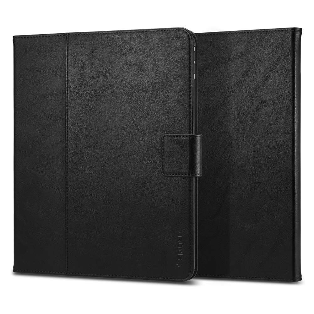 Husa iPad Pro 12.9 2018 Spigen Stand Folio Neagra
