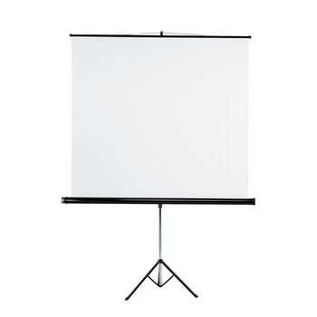 Ecran de proiectie Hama cu trepied, 180 x 180 cm, Alb Ecran de proiectie Hama cu trepied, 180 x 180 cm, Alb