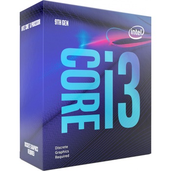 Procesor Intel® Core™ i3-9100F Coffee Lake, 3.60GHz, 6MB, fara grafica integrata, Socket 1151 - Chipset seria 300 Procesor Intel® Core™ i3-9100F Coffee Lake, 3.60GHz, 6MB, fara grafica integrata, Socket 1151 - Chipset seria 300