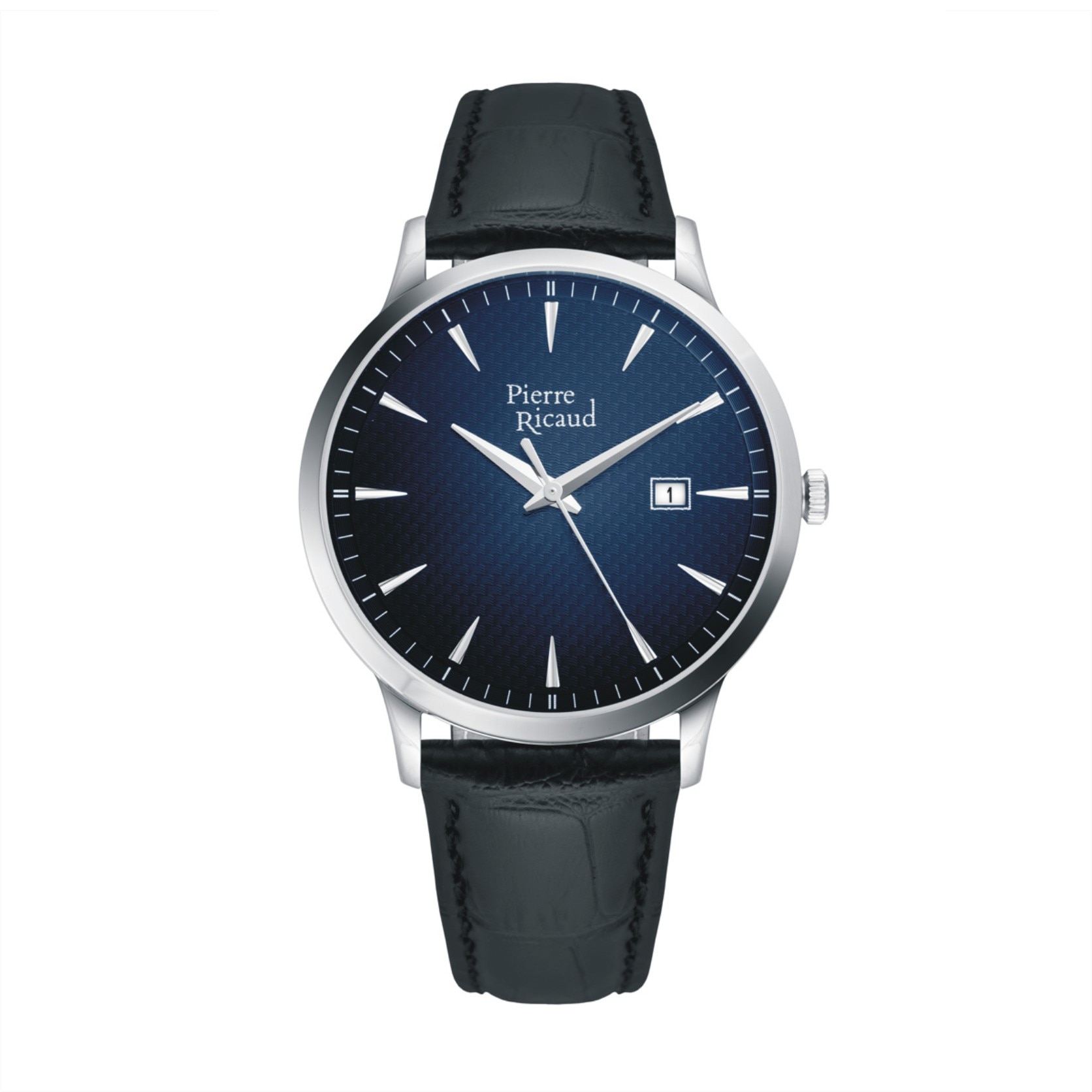Ceas Pierre Ricaud P91023.5215Q bleumarin, negru