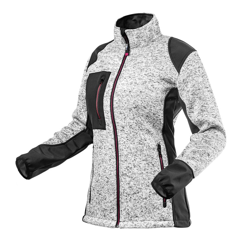 Jacheta tricotata pentru femei cu intarituri Softshell, NEO, masura L