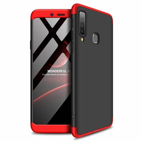Husa GKK 360 Protection - Full Body- A9 2018 Negru / Rosu