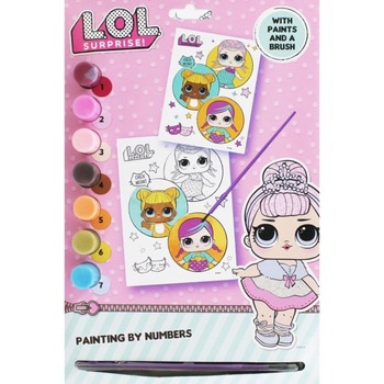 Seturi de artizanat LOL Surprise Colorarea prin numere - Totum Seturi de artizanat LOL Surprise Colorarea prin numere - Totum