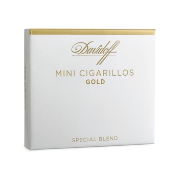Trabucuri Davidoff Mini Cigarillos Gold 10s Natural Cutie (10 bucati) Trabucuri Davidoff Mini Cigarillos Gold 10s Natural Cutie (10 bucati)