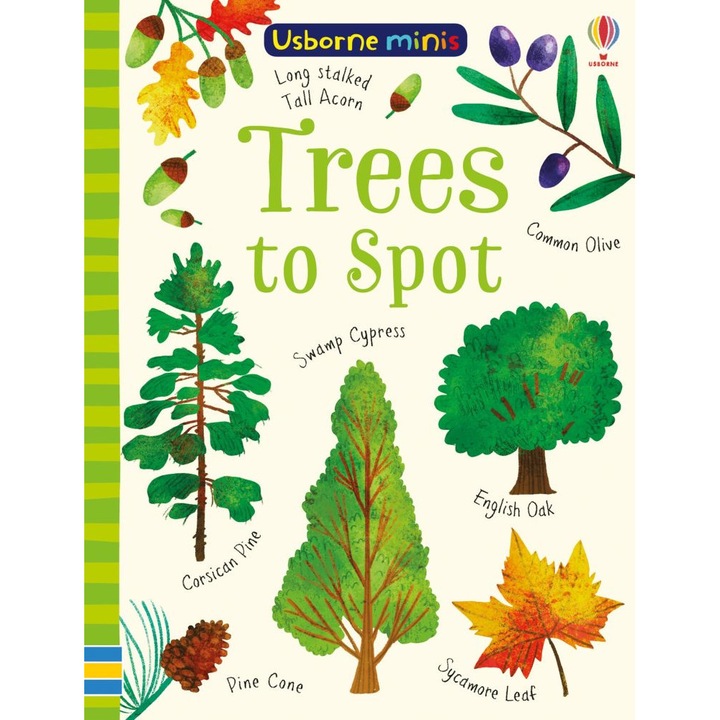 Carte "Trees to spot", 6 ani+, Usborne