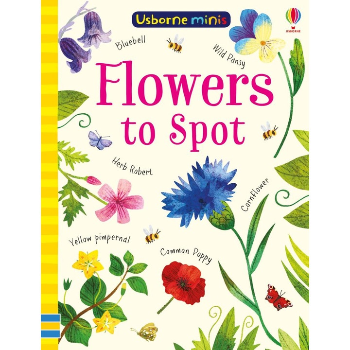 Carte "Flowers to spot" de Sam Smith, 6 ani+, Usborne
