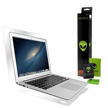 Folie Alien Surface XHD, Apple MacBook Air 11 inch, protectie exterior + Alien Fiber cadou Folie Alien Surface XHD, Apple MacBook Air 11 inch, protectie exterior + Alien Fiber cadou