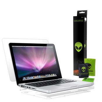 Folie Alien Surface XHD, Apple MacBook Pro 13 inch Unibody 2009-2011, protectie exterior + Alien Fiber cadou Folie Alien Surface XHD, Apple MacBook Pro 13 inch Unibody 2009-2011, protectie exterior + Alien Fiber cadou