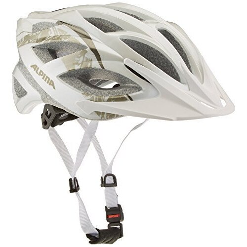 Casca Ciclism Alpina Seheos, White Prosecco, 51-56 cm