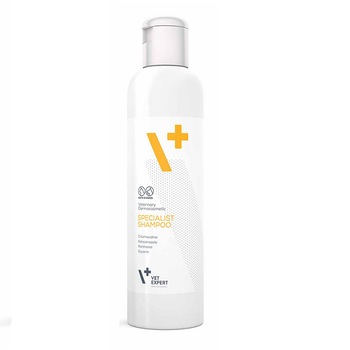 Sampon Antiseptic Caini si Pisici VetExpert Specialist, 250 ml Sampon Antiseptic Caini si Pisici VetExpert Specialist, 250 ml