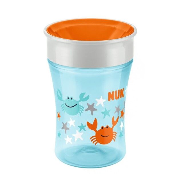 Cana anti curgere Nuk Magic Cup 255248V, Multicolor 8+ luni