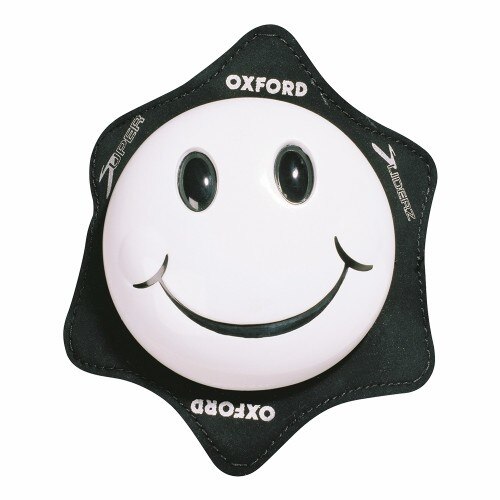 Slidere moto OXFORD - Smiley - alb