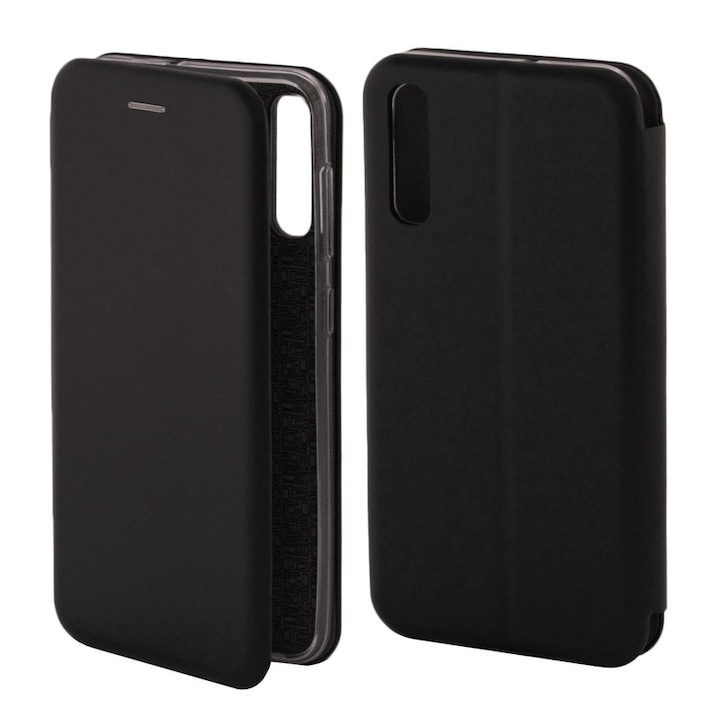 Magnetic Flip Cover, съвместим със Samsung galaxy A50, A505, черен