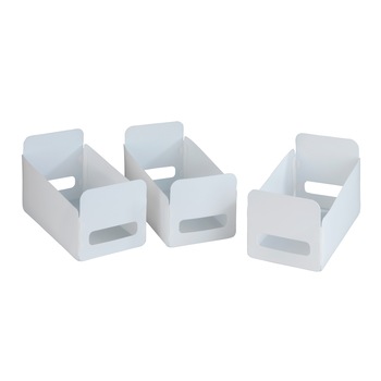 Set 3 cutii depozitare, Wenko, Pliabile, 40 x 18 x 15 cm Set 3 cutii depozitare, Wenko, Pliabile, 40 x 18 x 15 cm