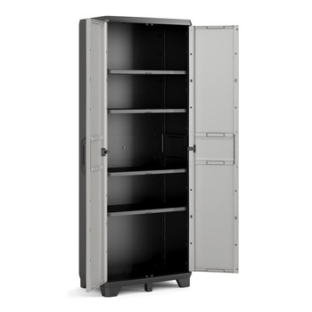 Dulap 4 polite gri Keter High Gear 68x39x182cm Dulap 4 polite gri Keter High Gear 68x39x182cm