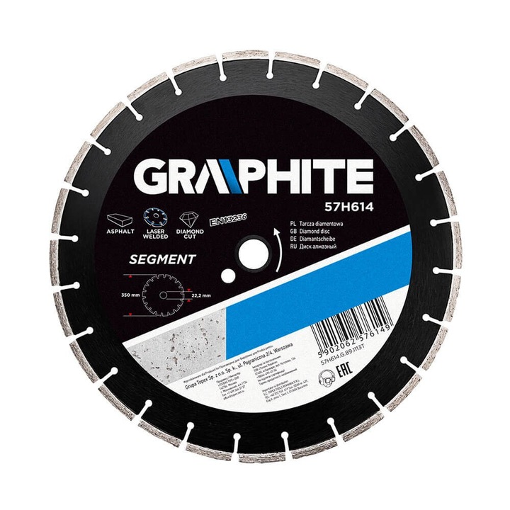 Disc diamantat 350 x 25.4