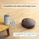 Робот прахосмукачка TESVOR V300, App, Alexa, Real Time Space Map, Автоматично зареждане, Wi-Fi, Станция за зареждане, Програмируем, Кафяв