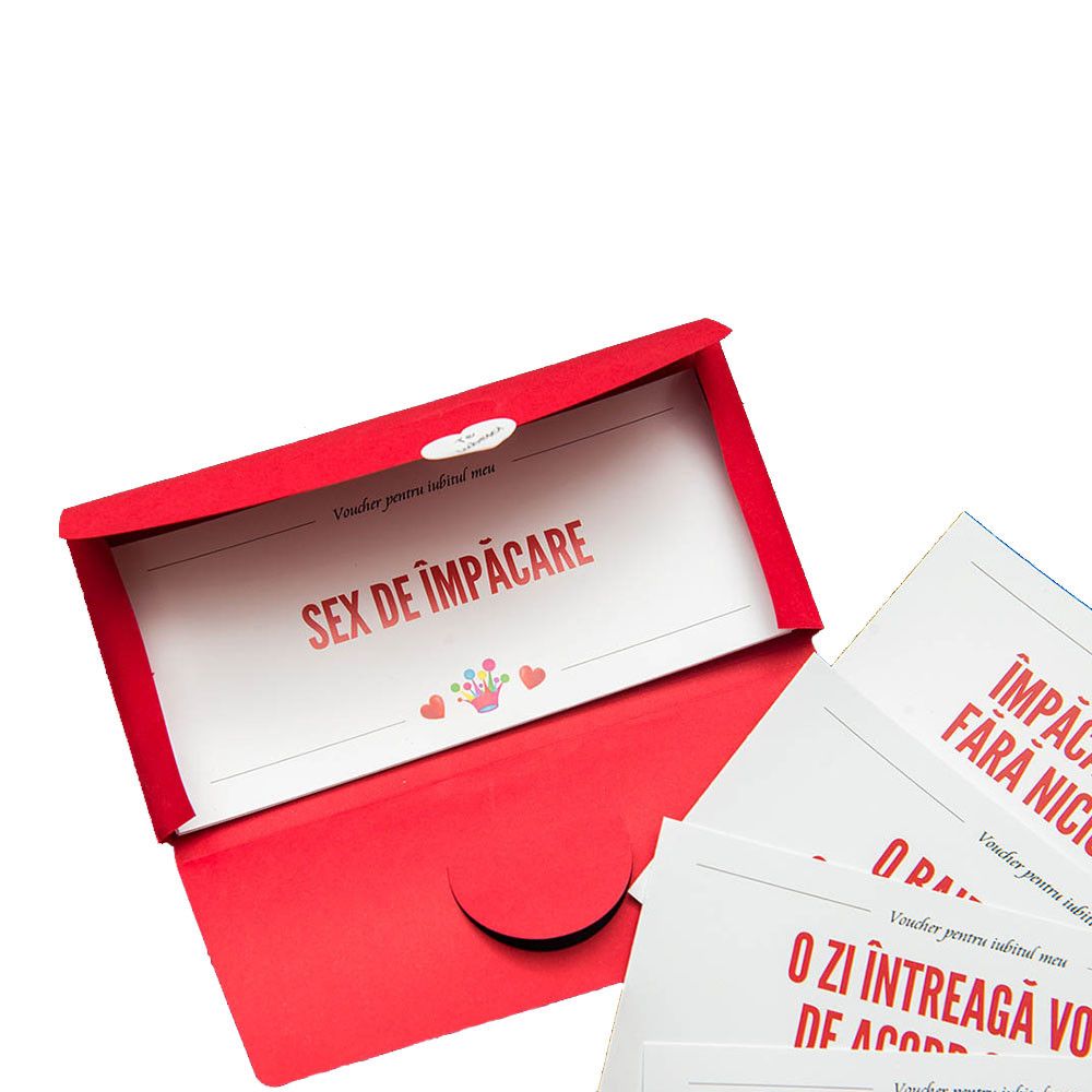 End table Tips Contaminated Voucher cadou pentru iubitul tau Mindblower©, 25 de cartonase cu mesaje  diferite - eMAG.ro