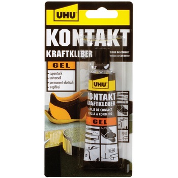 Adeziv universal tip gel Kontact Gel UHU, 42g, blister Adeziv universal tip gel Kontact Gel UHU, 42g, blister