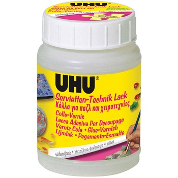 Adeziv pentru puzzle Uhu, 150ml, lucios Adeziv pentru puzzle Uhu, 150ml, lucios