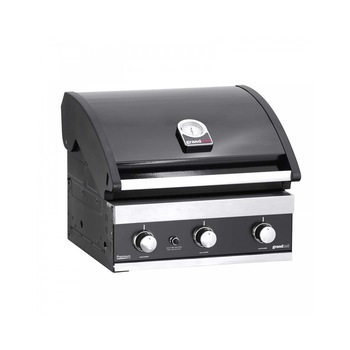 Gratar pe gaz cu 3 arzatoare din inox, incastrabil, gratare din fonta, Grand Hall Premium GT3 K03000196A Gratar pe gaz cu 3 arzatoare din inox, incastrabil, gratare din fonta, Grand Hall Premium GT3 K03000196A
