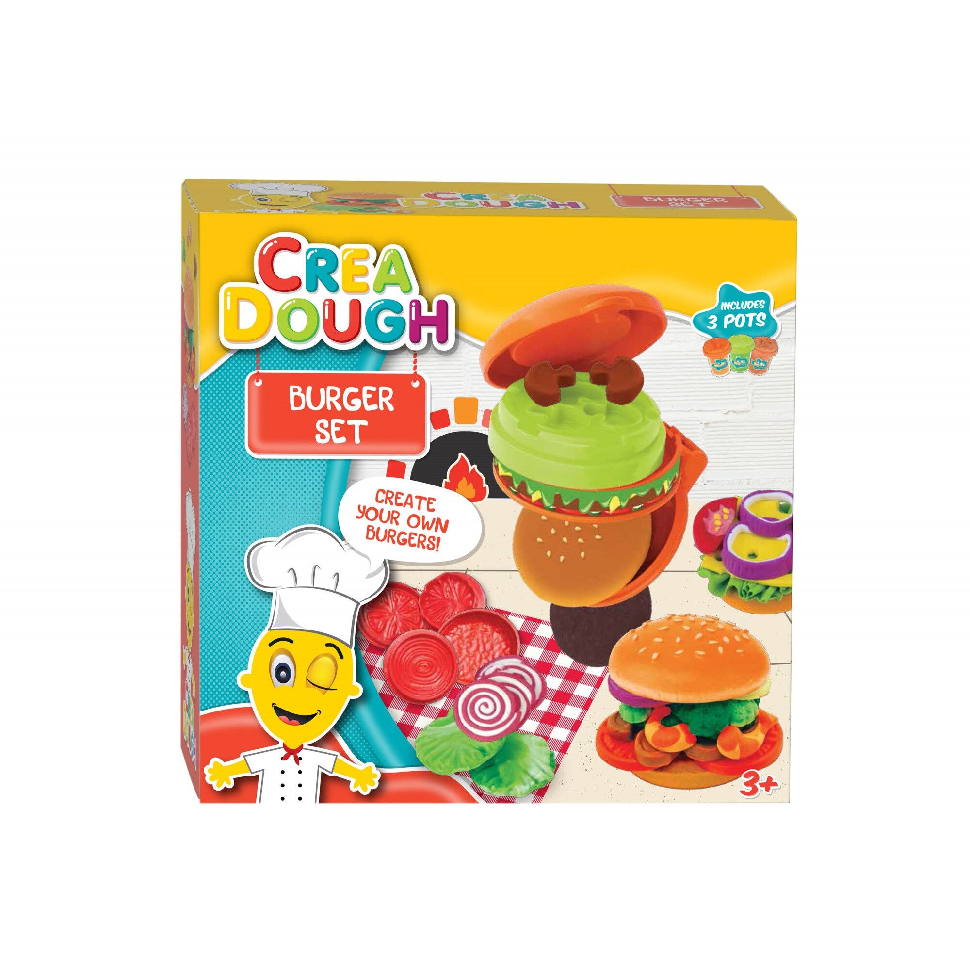 Set Crea-Dough, modelabil Burger