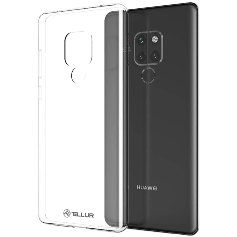 Husa de protectie Tellur Silicon pentru Huawei Mate 20, Transparent