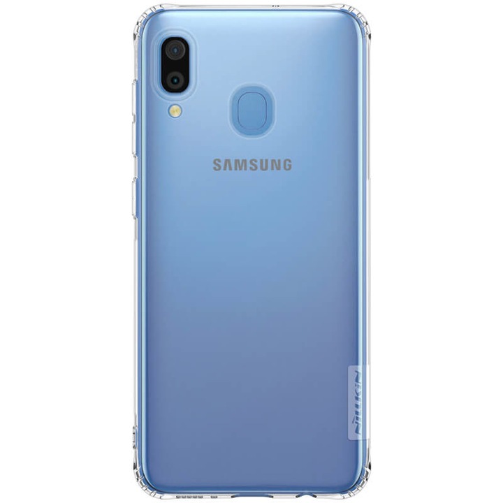 Прозрачен силиконов калъф за Samsung Galaxy A30 - Nillkin