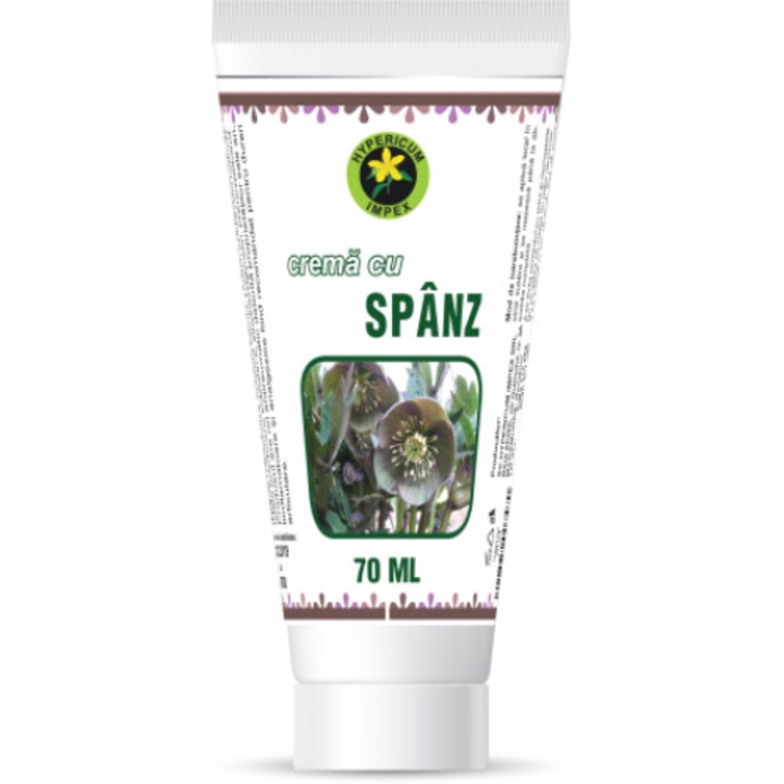 Crema cu spanz Hypericum Impex 70 ml