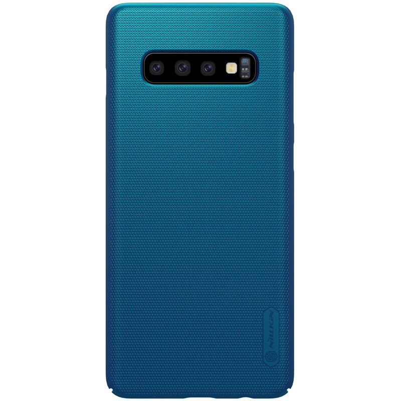 Husa Samsung Galaxy S10 Plus Super Frosted Nillkin Blue