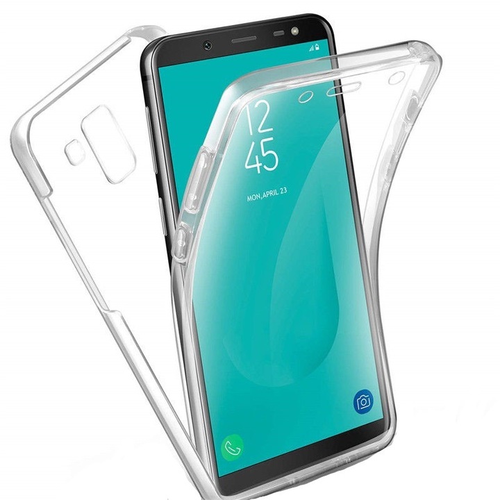 Smart Tok, Huawei Y6 2019 / Y6 Prime 2019, Full Body, Átlátszó