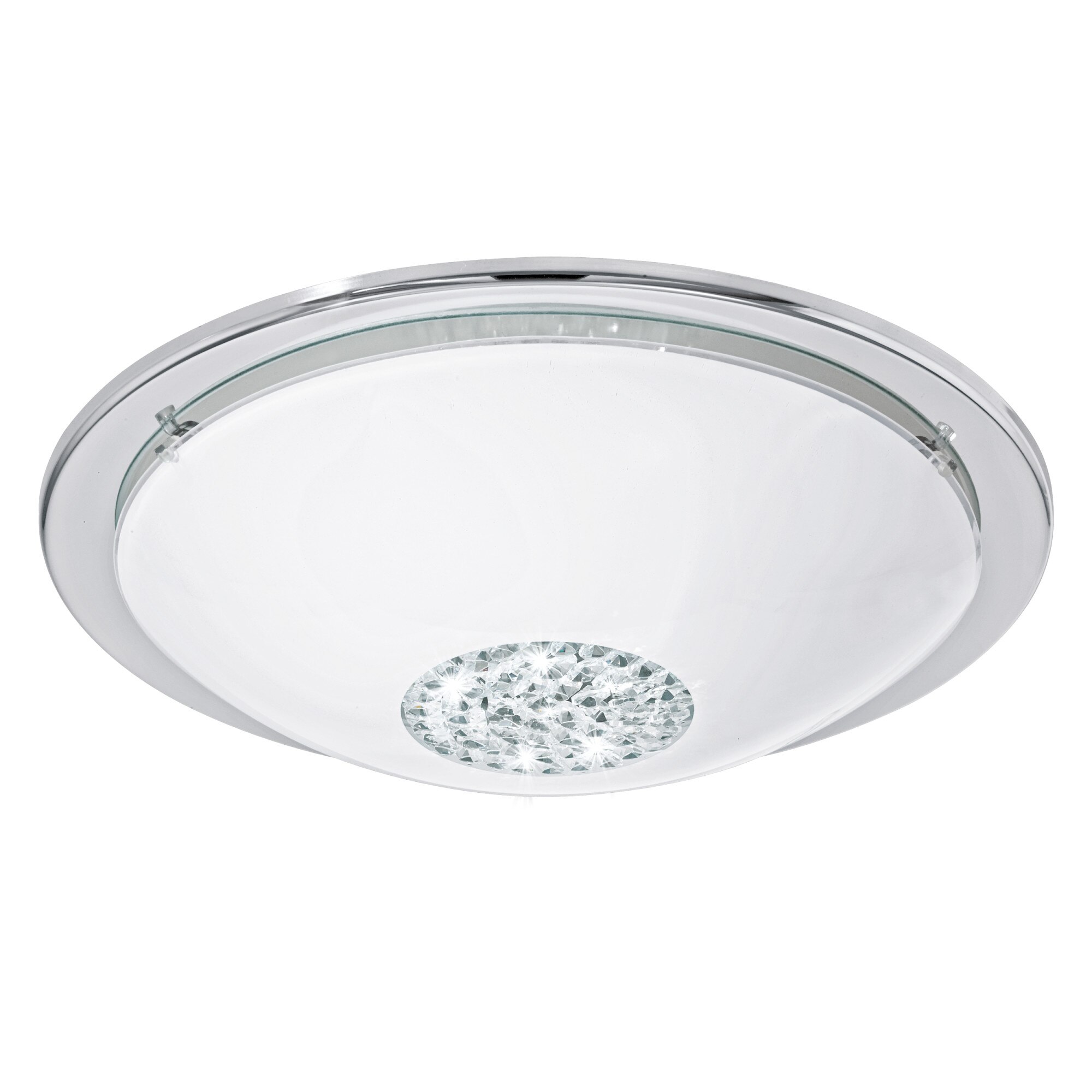 Plafoniera Giolina, 93778, Crom-Alb-Cristal, LED 16W, 1500lm